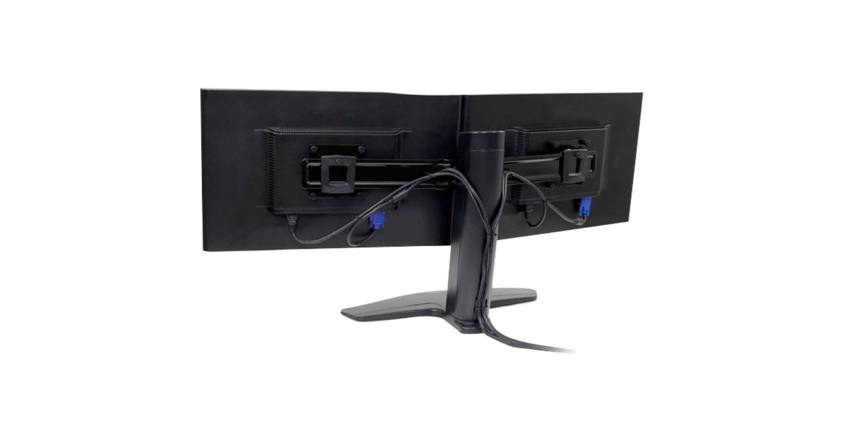 ErgotronNeo-Flex Dual Monitor Stand voet  (Zwart)
