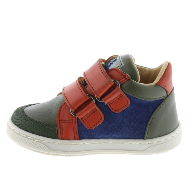 Acebos Acebos Basket Marine Rooibos Kaki Velcros