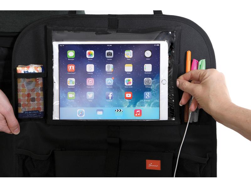 DREAMBABY Organizer für Rücksitz Rücksitzorganizer mit integriertem Tablet-Halter