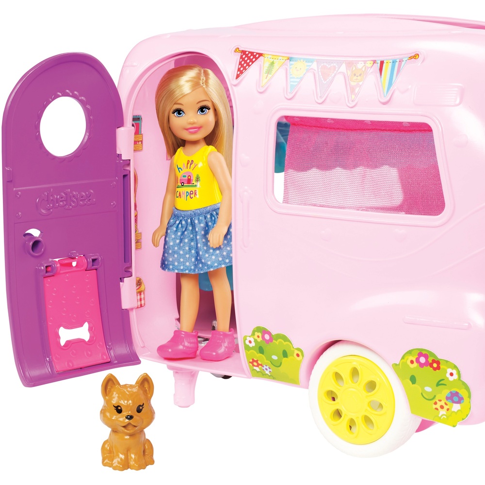 Barbie Club Chelsea Wohnmobil mit Zubehör