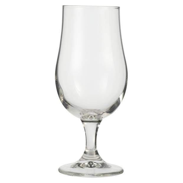 Blokker speciaalbier glazen - op voet - 40 cl - set van 2