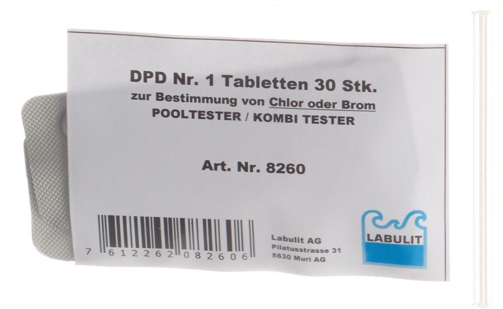 LABULIT Pooltester Ersatztablette DPD<br>30 Stück, Nr1