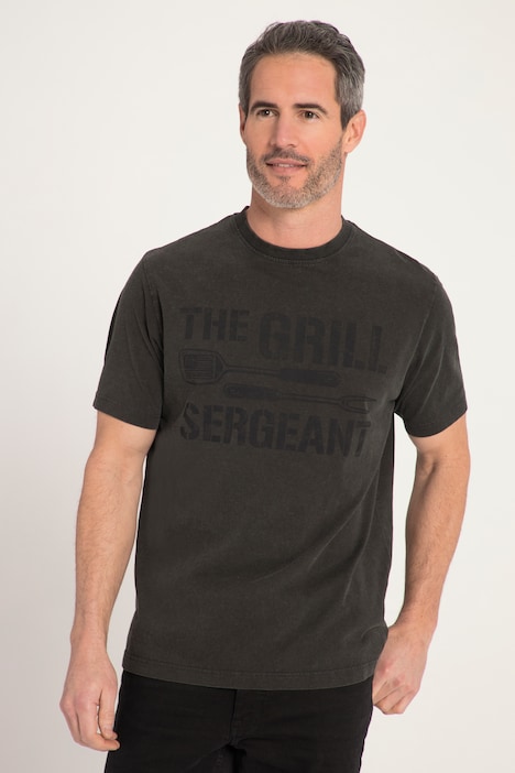T-Shirt, Grill Sergeant, oil dyed, Halbarm, bis 8 XL