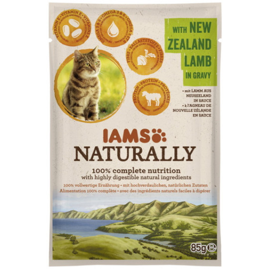 IAMS Naturally mit Lamm 85G
