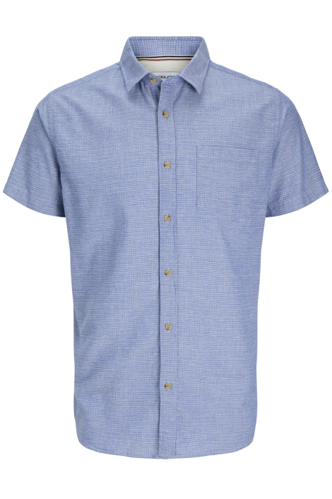 Jack & Jones blauwe heren overhemd