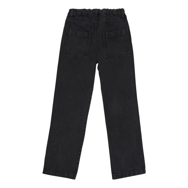 Poudre Organic Pantalon Slim Denim Coton Bio Carotte | Noir