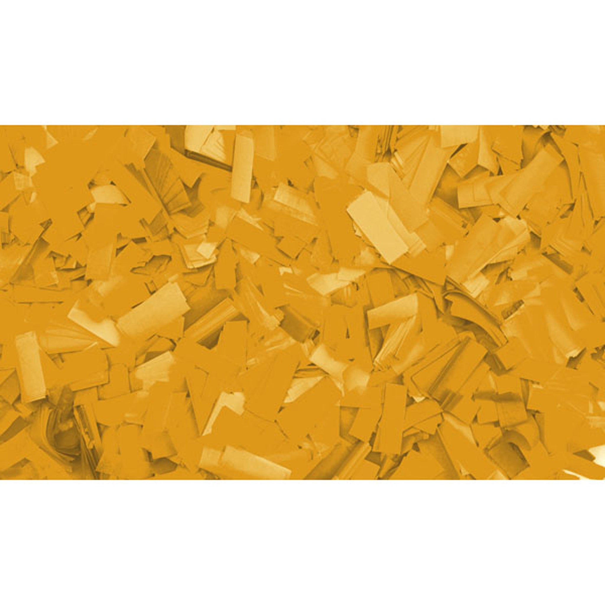 Showgear Neon Confetti rechthoekig 1 kg 55 x 17 mm, neon oranje
