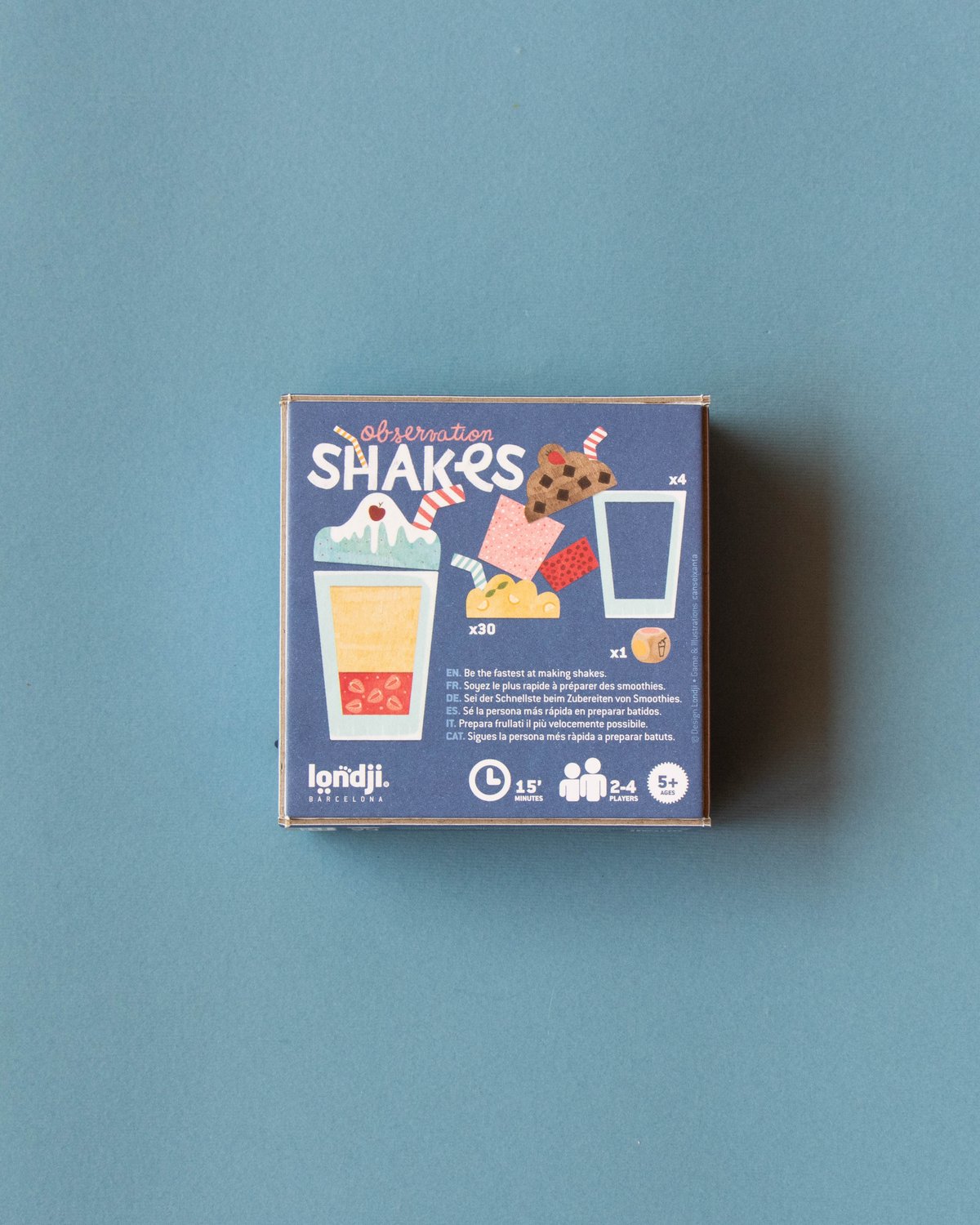 Brettspill Barn 4år+, Pocket size – Observasjons- & Fartsspill | Shakes Tiny Game