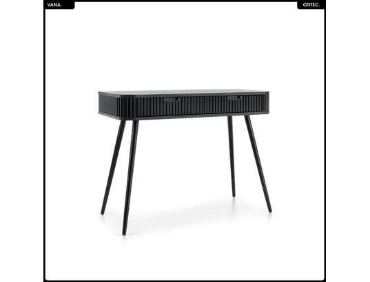 OTITEC - Coiffeuse - l.103 x h.80 x p.49 cm - vana - noir