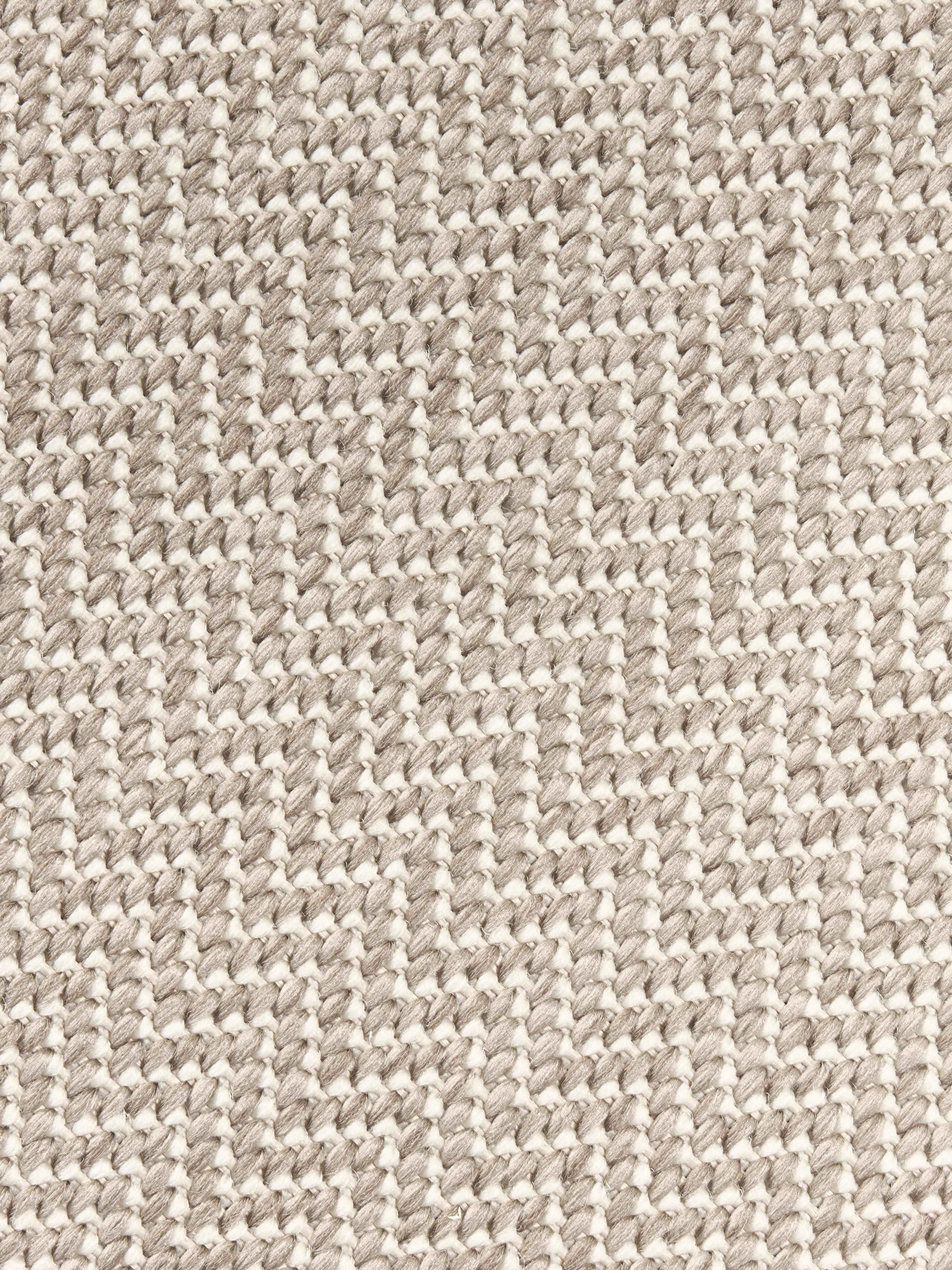 Outdoor dubbelzijdige indoor & outdoor loper Cort met zigzag patroon