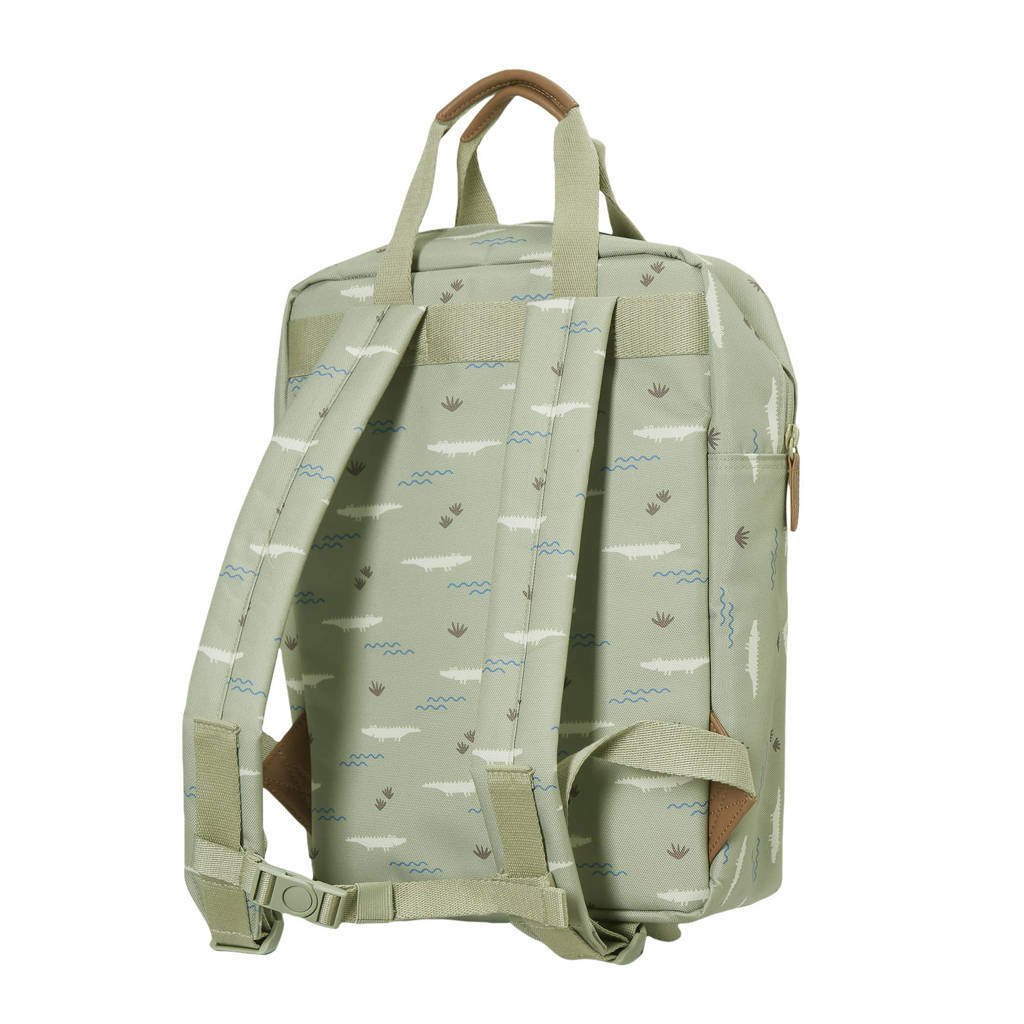 rugzak Crocodile Large groen