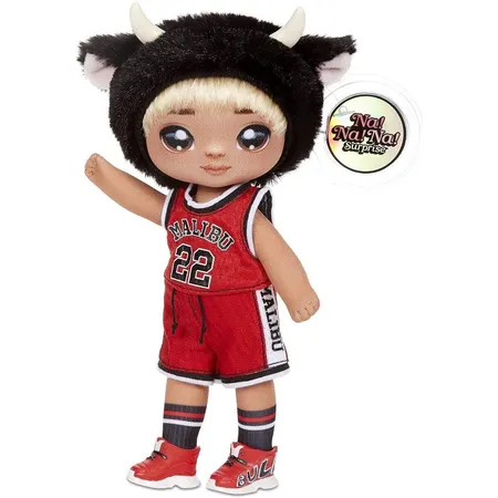 MGA Entertainment Na! Na! Na! Surprise 2-in-1 Pom Doll Series 4- Tommy Torro