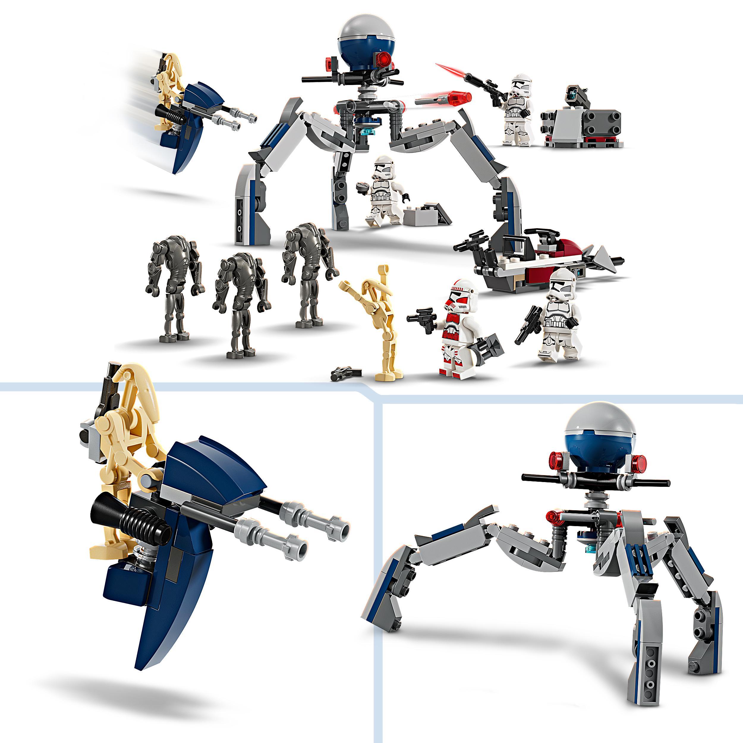 LEGO® Star Wars™ 75372 CLONE TROOPER™ & BATTLE DROID™ BATTLE PACK