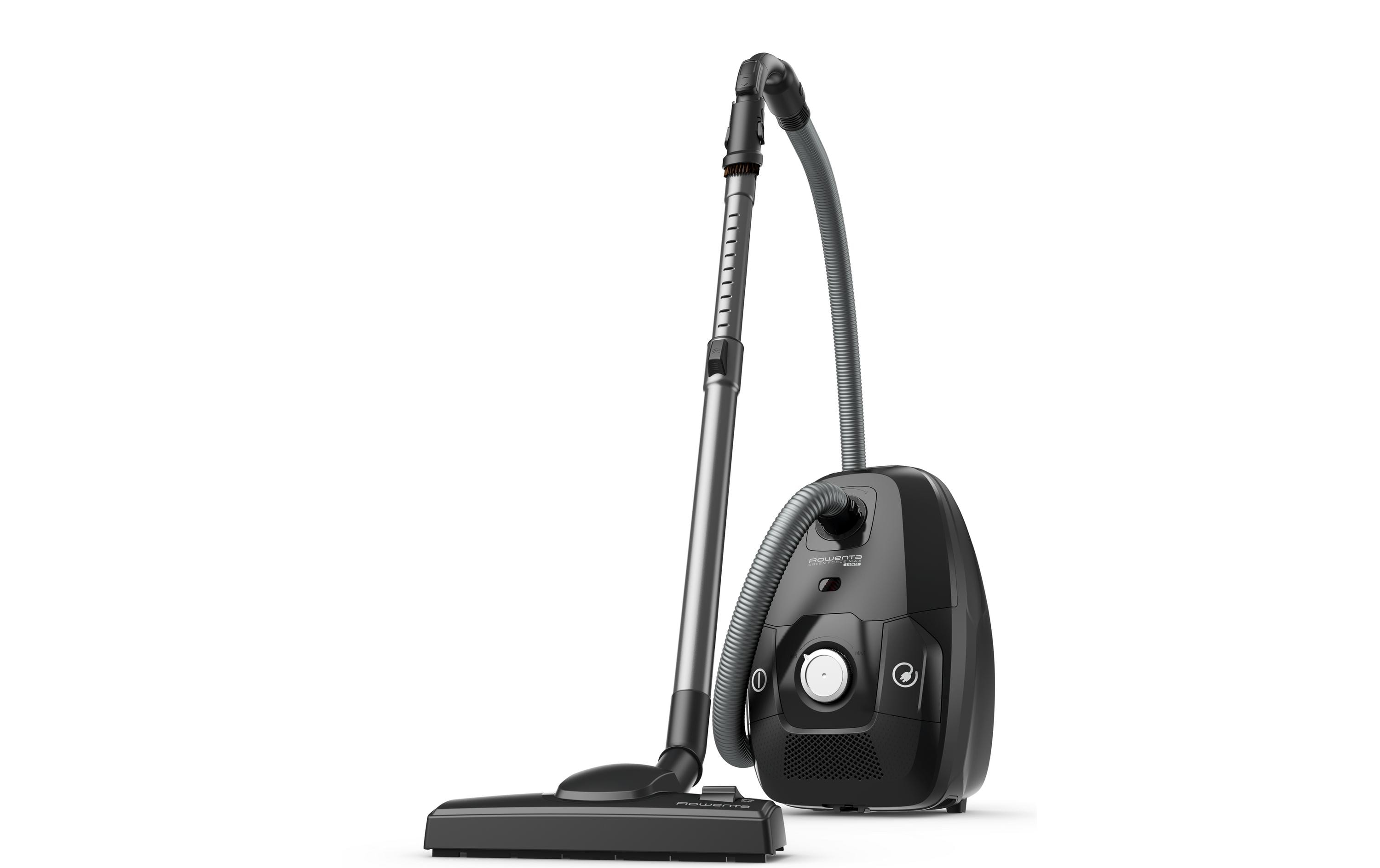 Bodenstaubsauger Green Force Max Silence Schwarz<br>Staubsauger mit Beutel