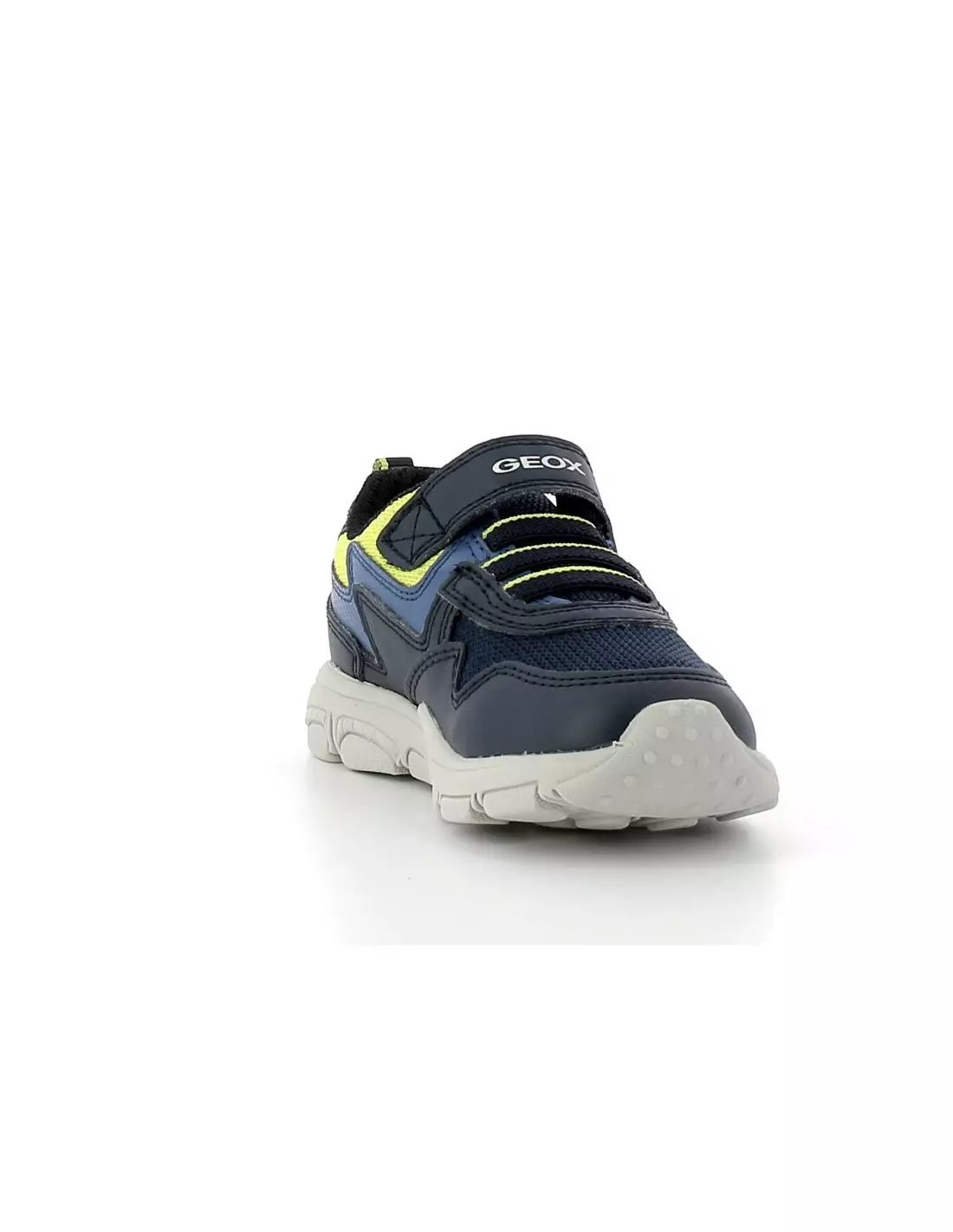 GEOX NEW TORQUE BOY - Baskets Navylime