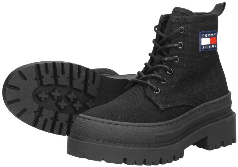 Tommy Hilfiger Tommy Jeans Foxing Boot zwart