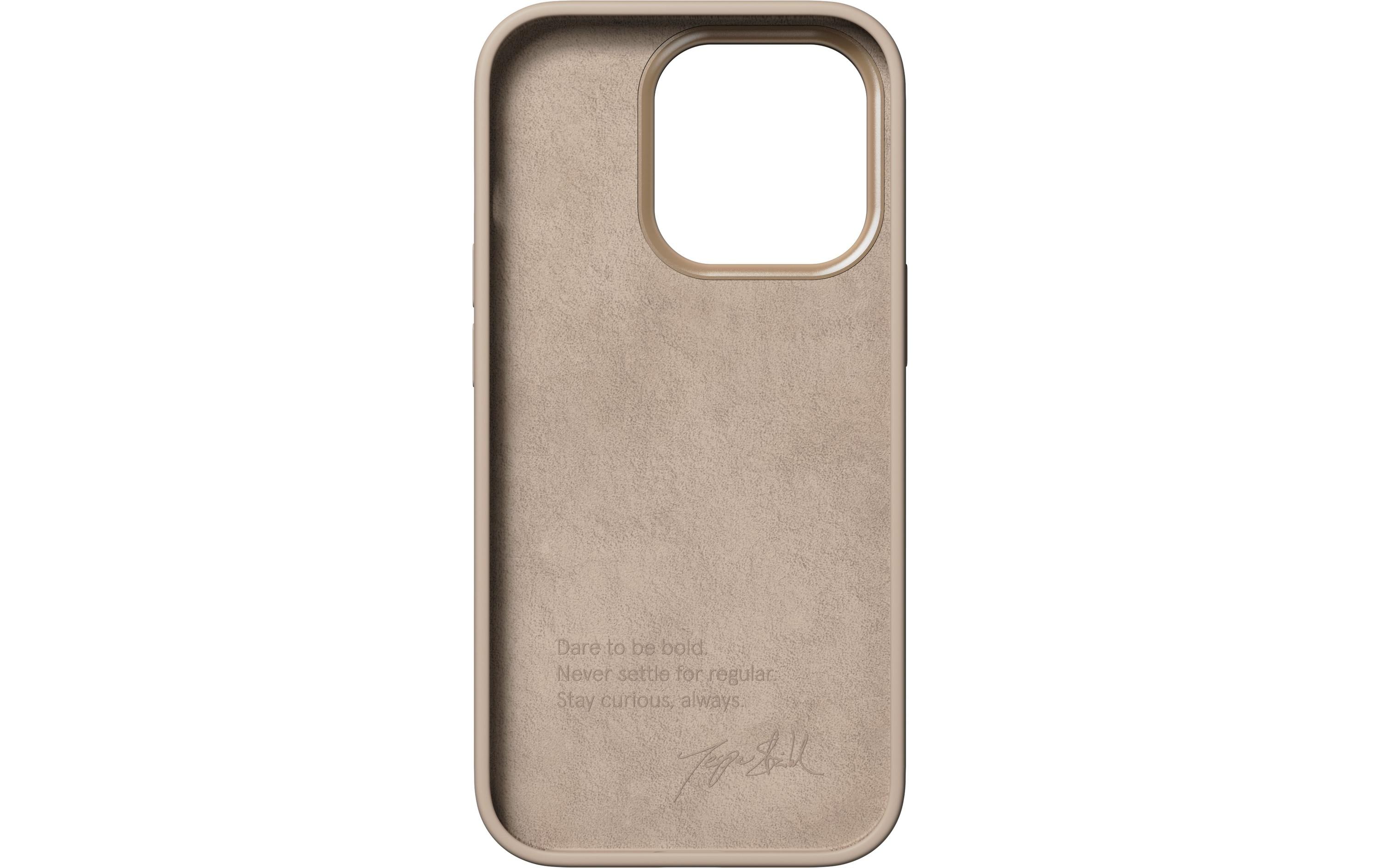 Back Cover Bold Case iPhone 14 Pro Leinen BeigeBack-Cover für das Apple iPhone 14 Pro