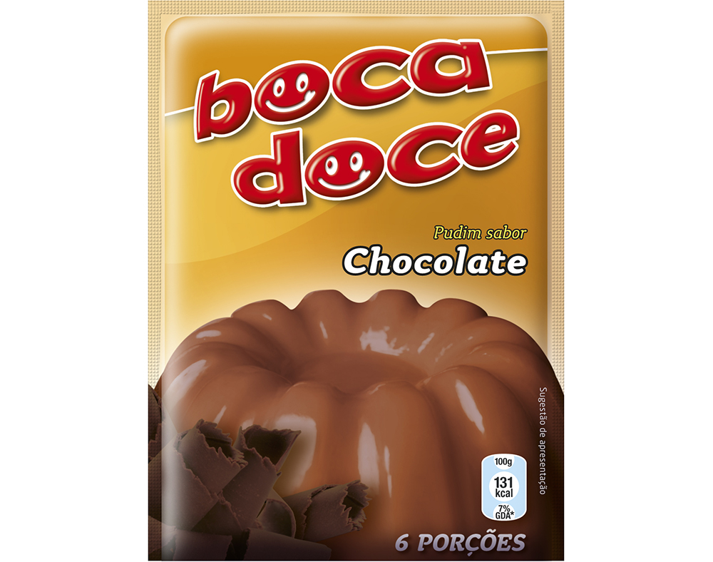 PUDIM BOCA DOCE CHOCOLATE 22G