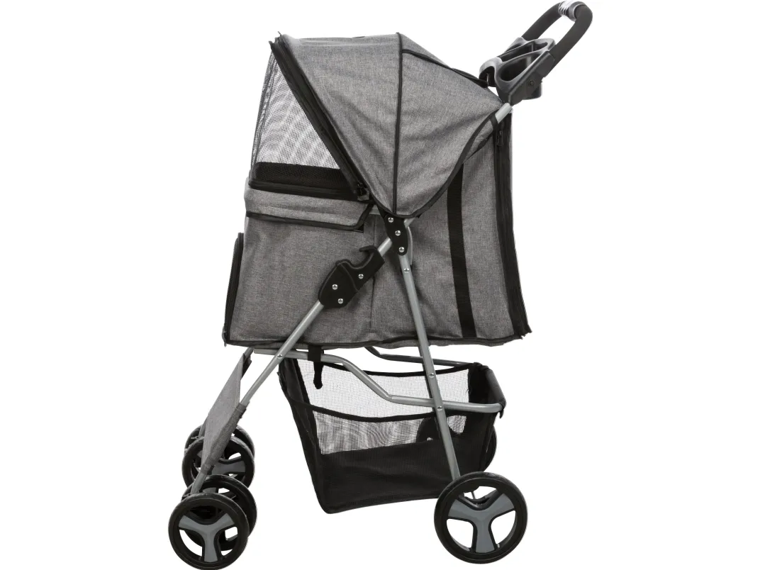 Trixie Buggy, 47 × 100 × 80 cm, 4.9 kg, grå