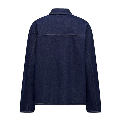 ONLY Thille Tie Jakke, Dark Blue Denim Rinse, L