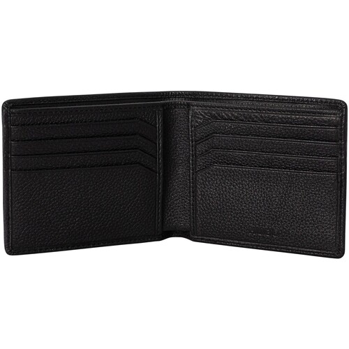 BOSS - Cartera De Cuero Metro 3.0 Negro