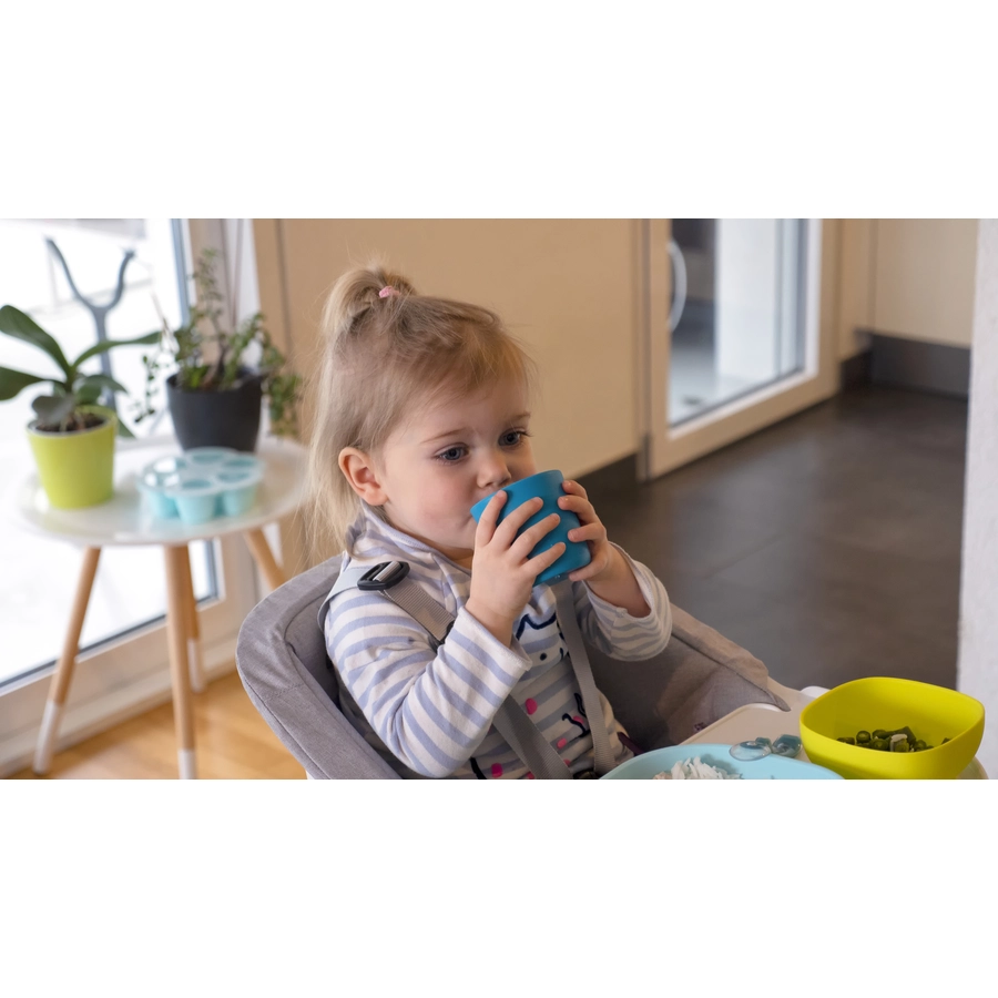 BEABA® Silikonbecher in blau