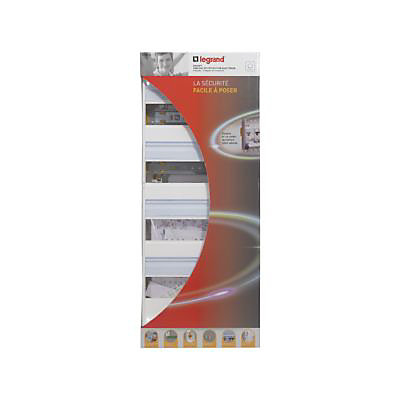 Tableau électrique à équiper 4 rangées - 52 modules Legrand