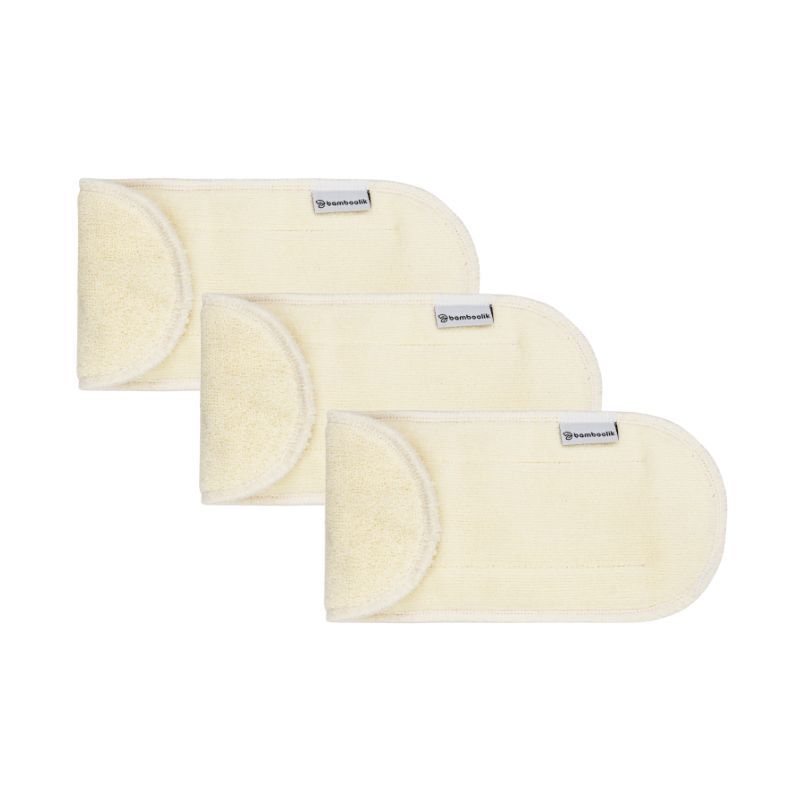 Bamboolik Bio-Baumwolle | Kurze Einlage 3-er Set