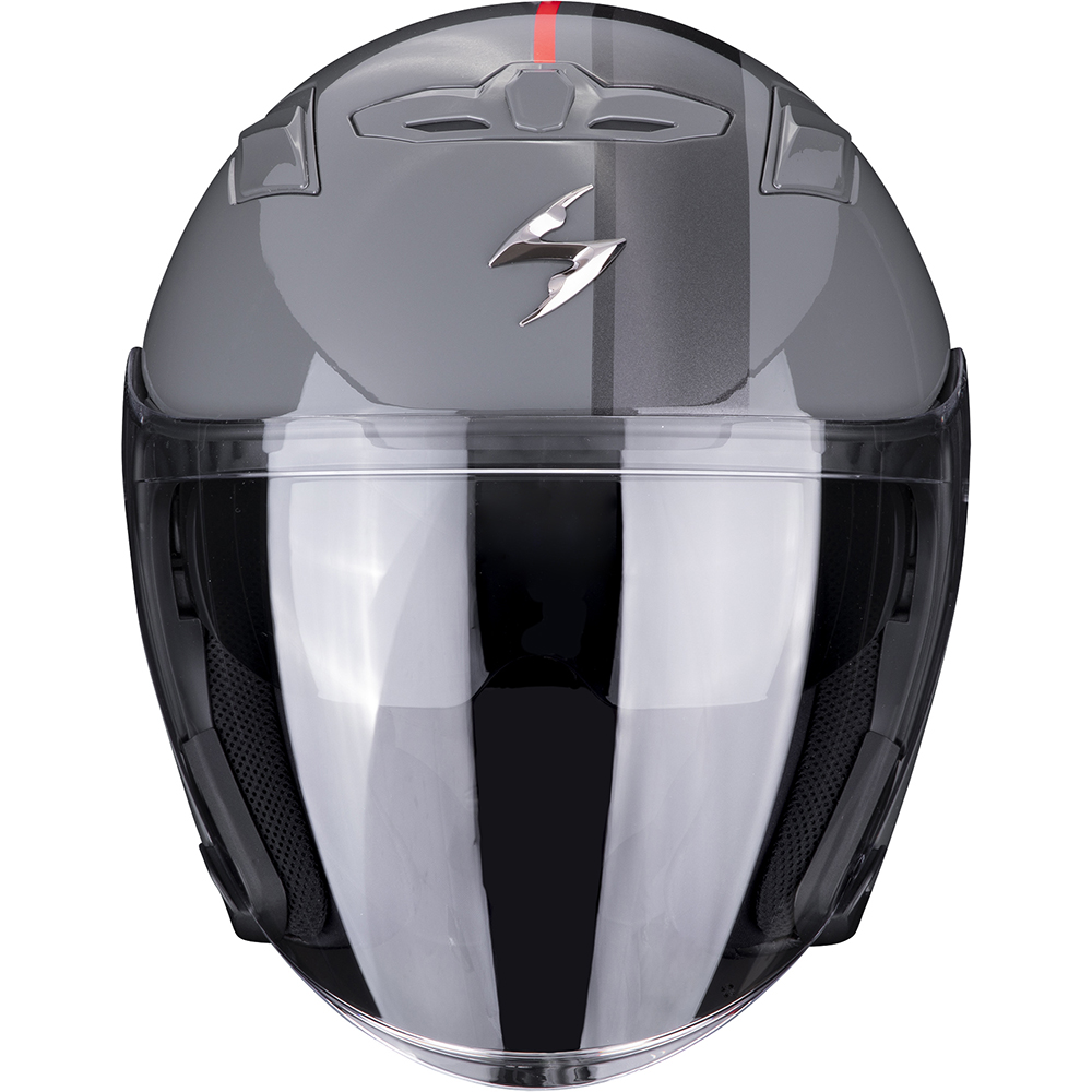 Scorpion - Casque Exo-230 SR Gris / Rouge
