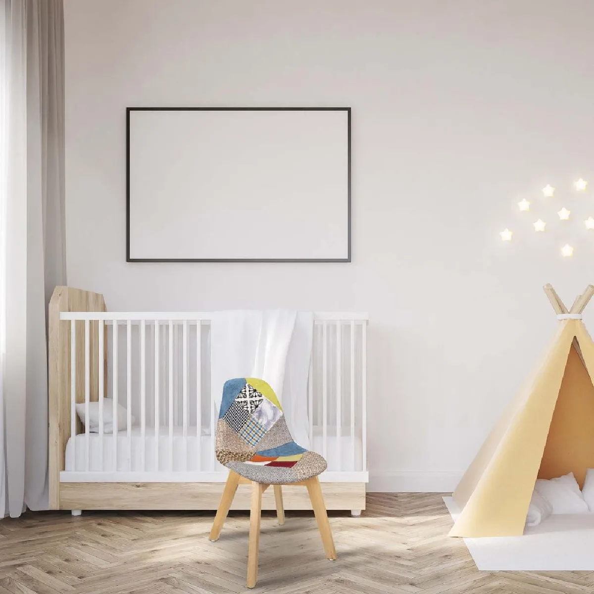 Chaise enfant The Home Deco Kids - Patchwork