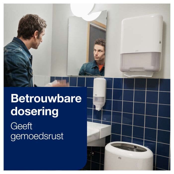 Tork 553000 dispenser handdoeken Zigzag & C Fold wit voor H3 (553000)