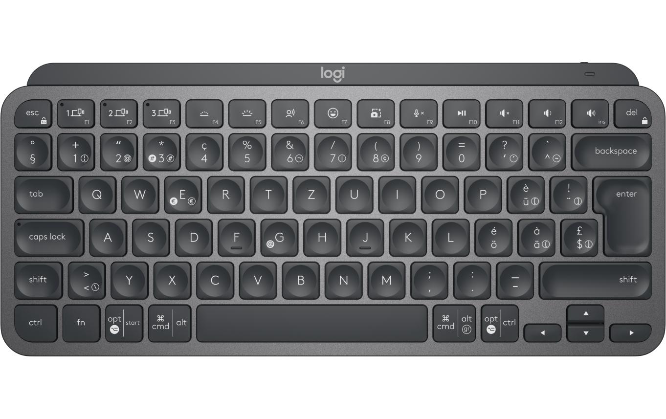 Tastatur MX Keys Mini for Business<br>Minimalistische kabellose Tastatur mit Tastenbeleuchtung und Logi Bolt Empfänger