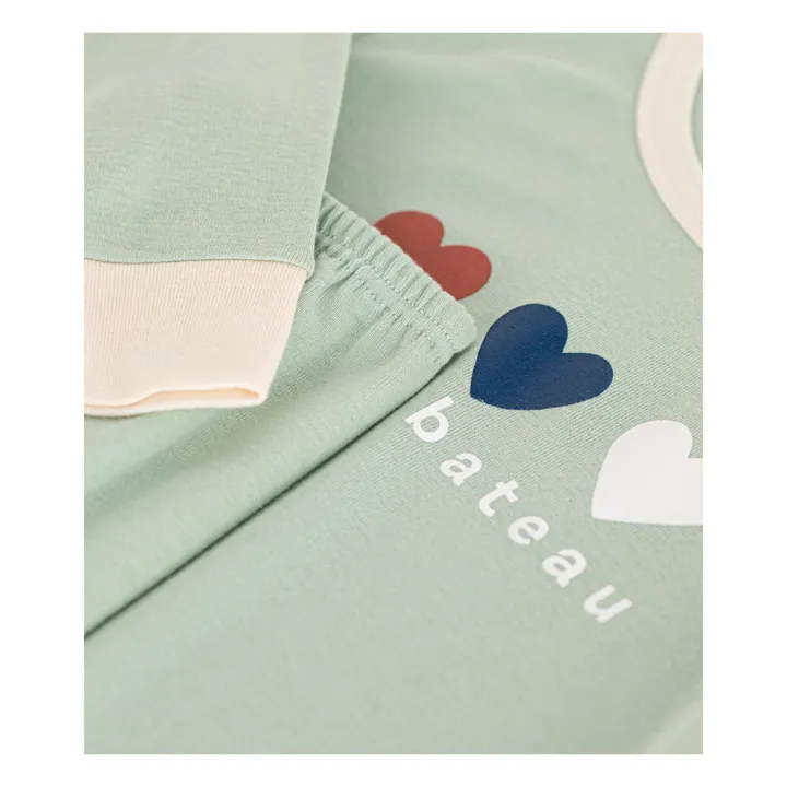 Petit Bateau Ensemble Pyjama Mamia | Sauge