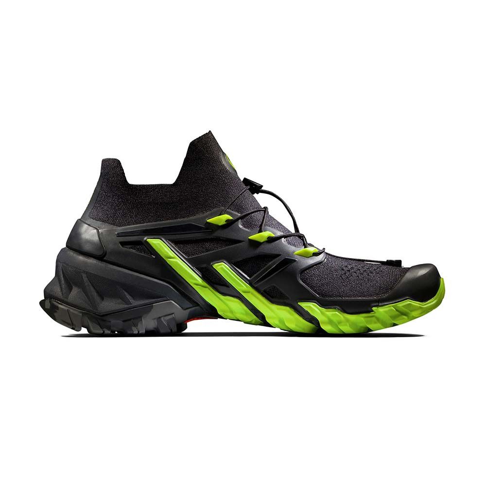 Mammut AEGILITY PRO - Chaussures de randonné Homme black/highlime