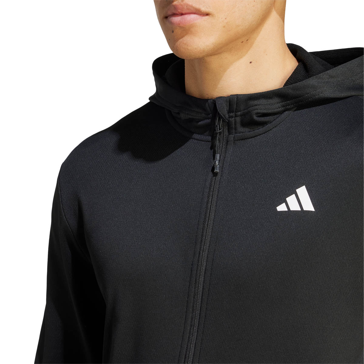 adidas Train Essentials Full Zip Hood Træningstrøje Herre