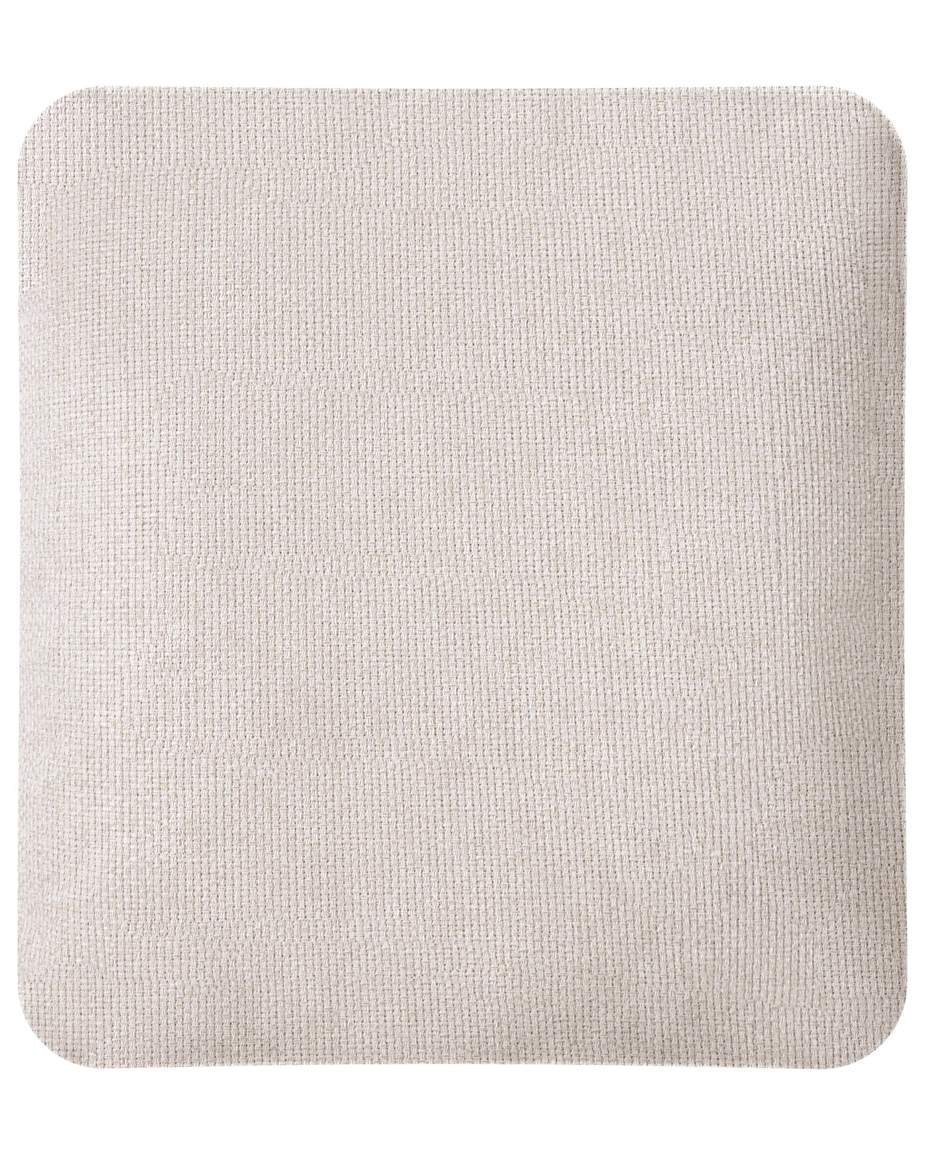 Fauteuil RINGEL met kussens Stof Lichtbeige