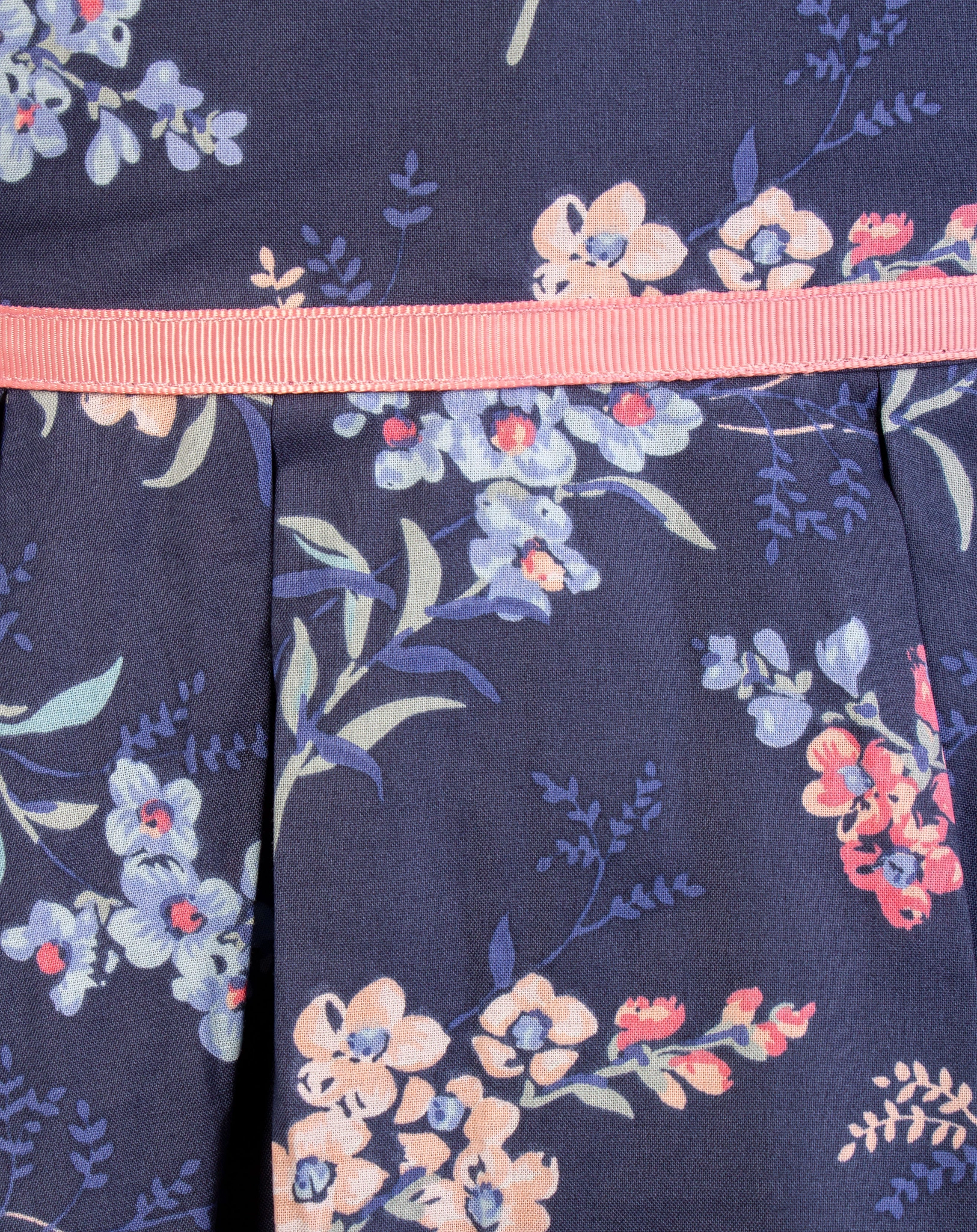 Kleid WILD FLOWERS ärmellos in jeans blue
