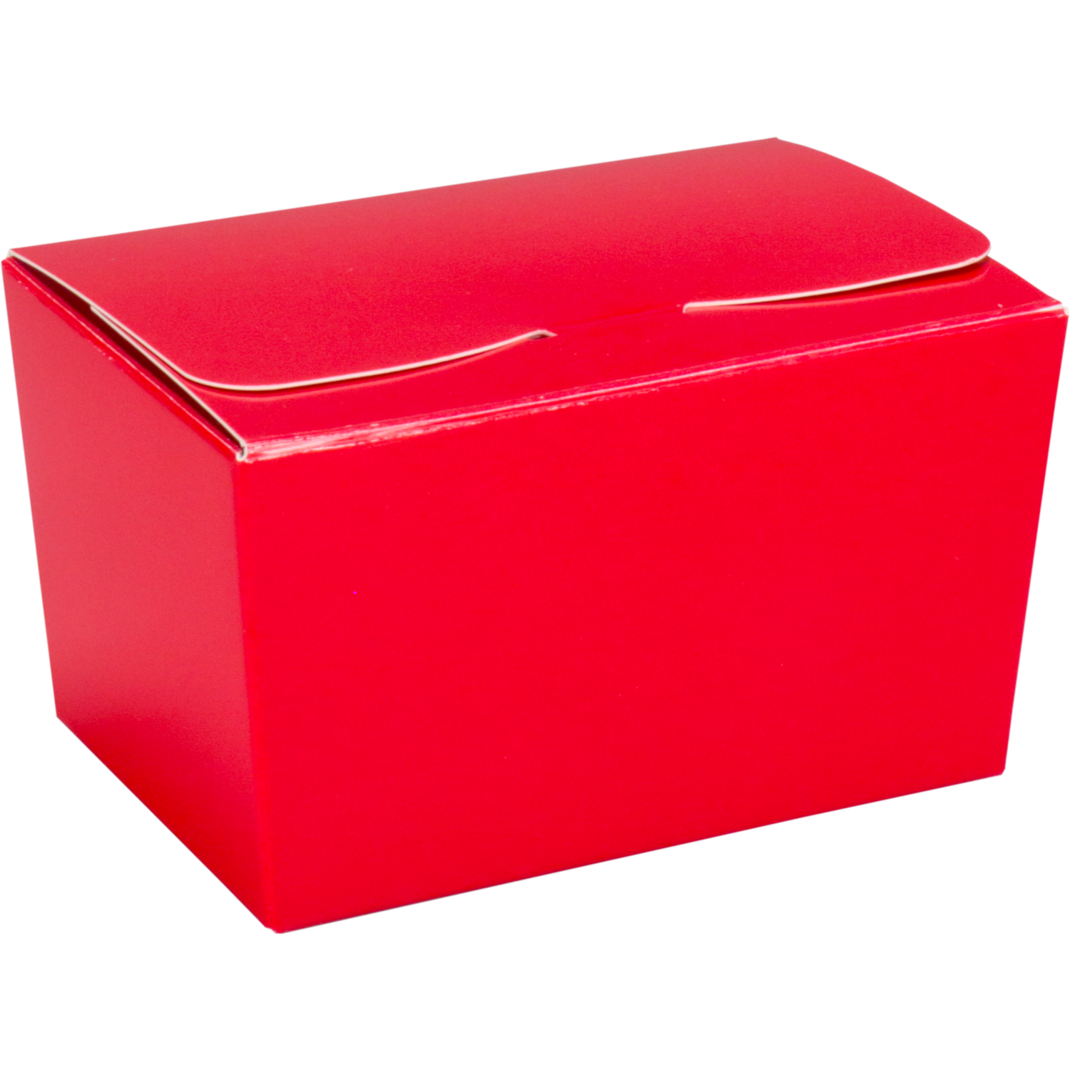 Ballotin, karton + PP, 150gr, 89x60x55mm, rood/goud