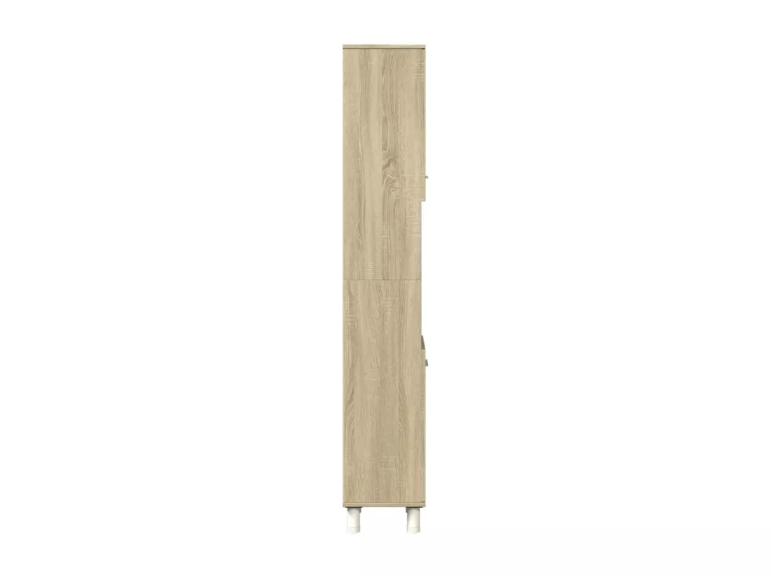 Armoire de salle de bain chêne sonoma 30,5x30x179 cm
