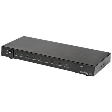 StarTech.com Splitter vidéo HDMI 4K 60 Hz à 8 ports - Répartiteur HDMI Ultra HD compatibe HDR