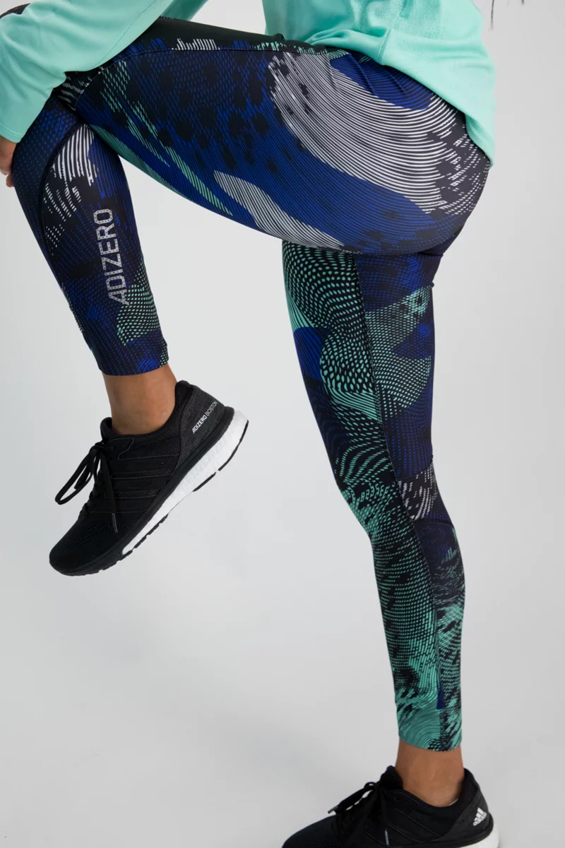 adidas Performance Adizero Running Allover Print Damen 78 Tight