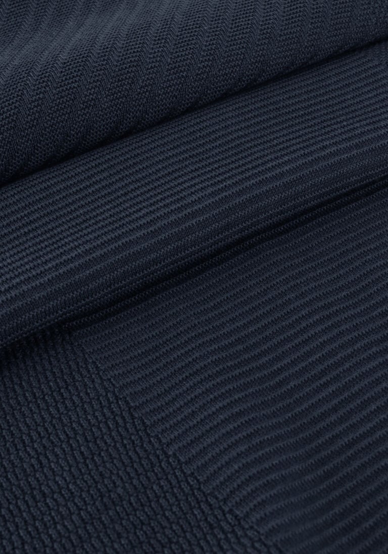 CAST IRON donkerblauwe cast iron trui crewneck cotton modal