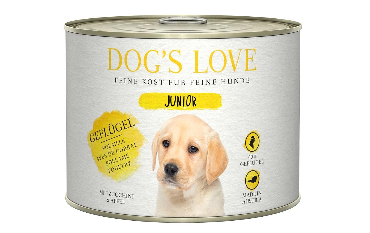 Nassfutter Junior Geflügel, 6 x 200 gAlleinfuttermittel für Junioren
