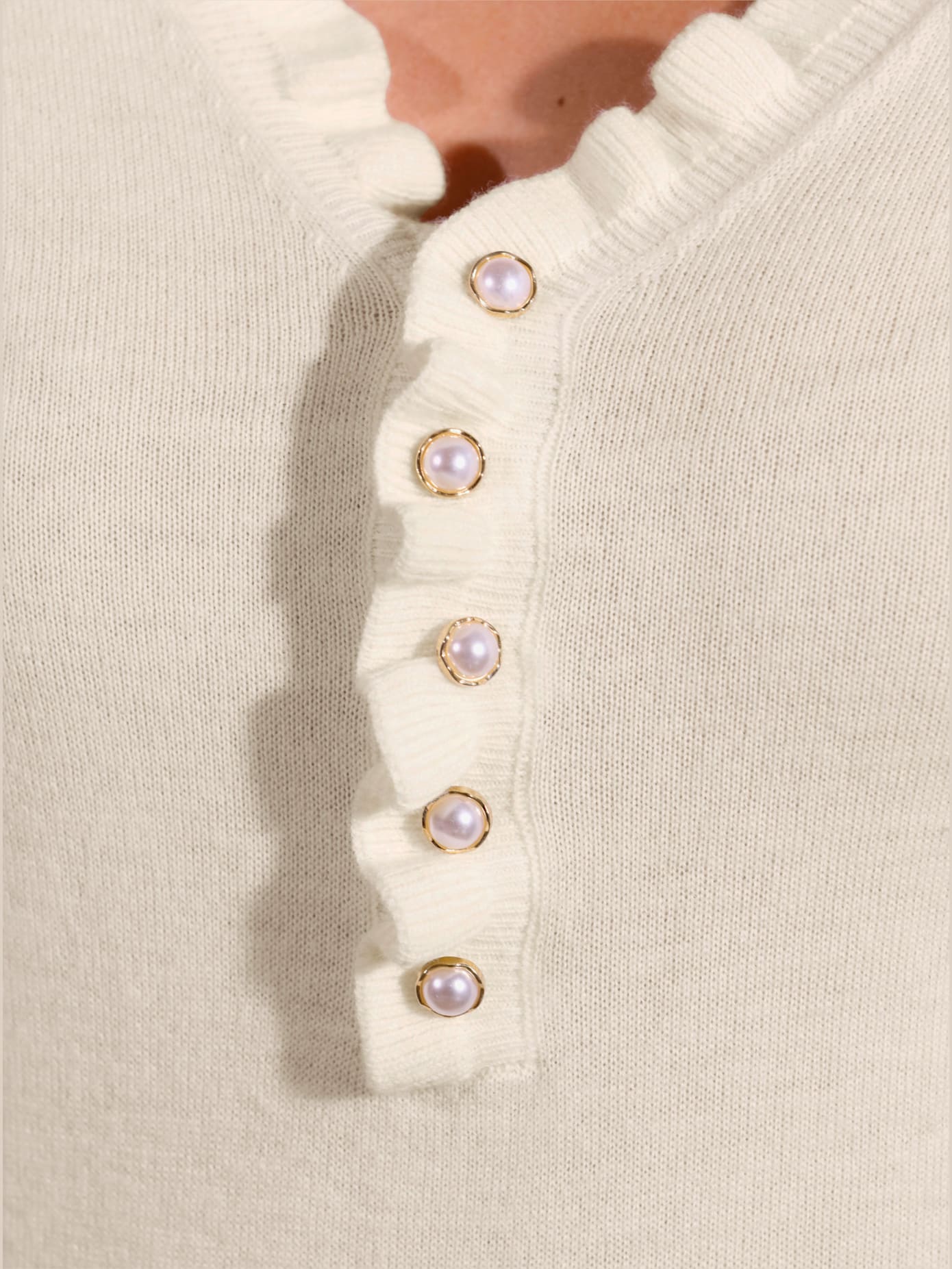Pull en cachemire et mérinos produit 100% naturel