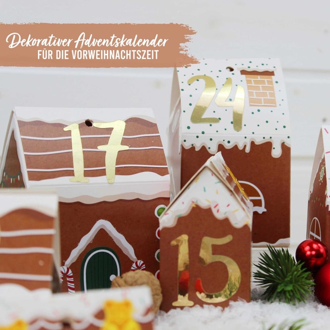 Adventskalender Set - Lebkuchen