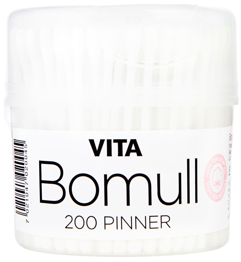 VITA Bomullspinner 200stk
