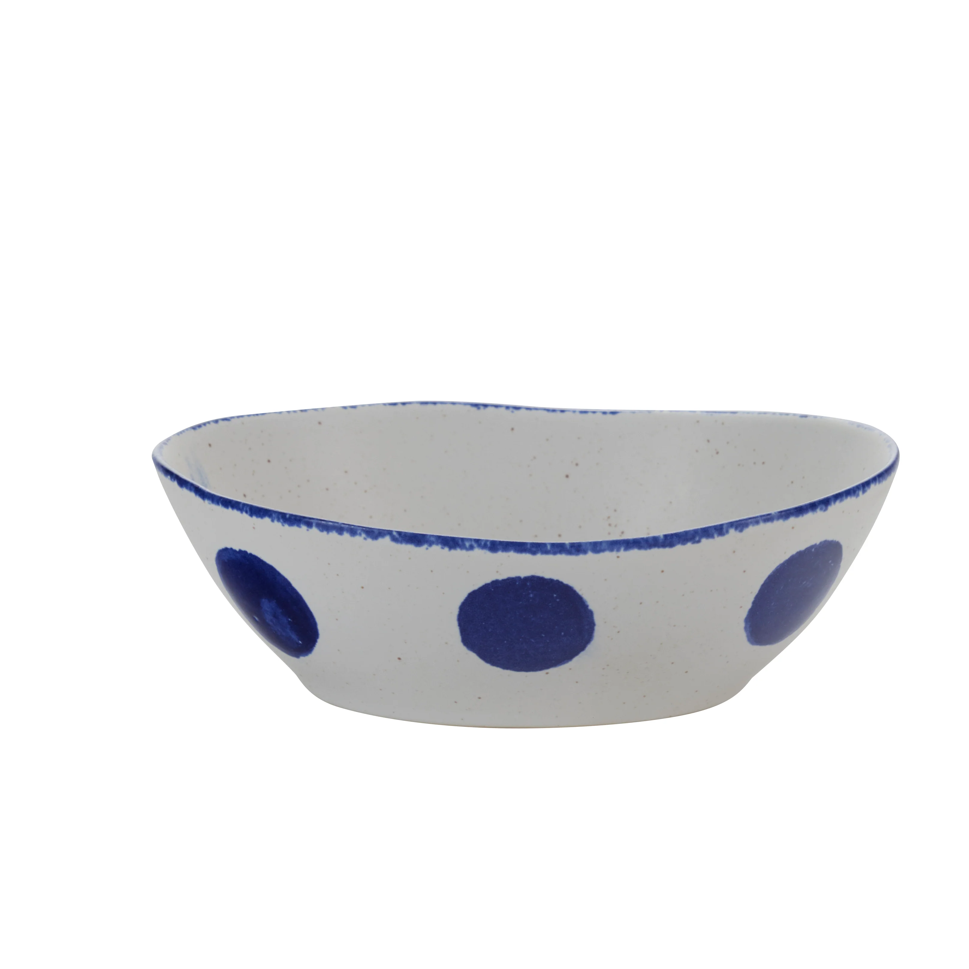 Bahne Interior  Cozy colors oval skål m. pletter - Ø13,5 cm.