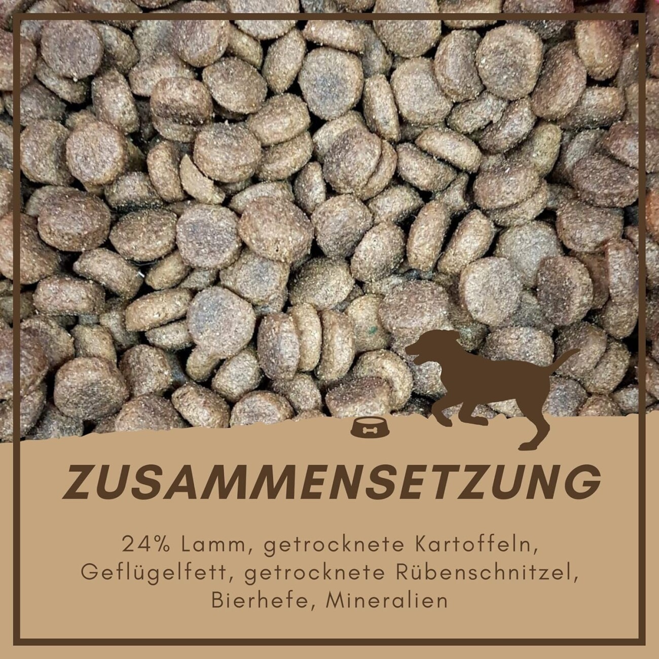 Supravit Hundefutter Lamm und Kartoffeln 5 kg