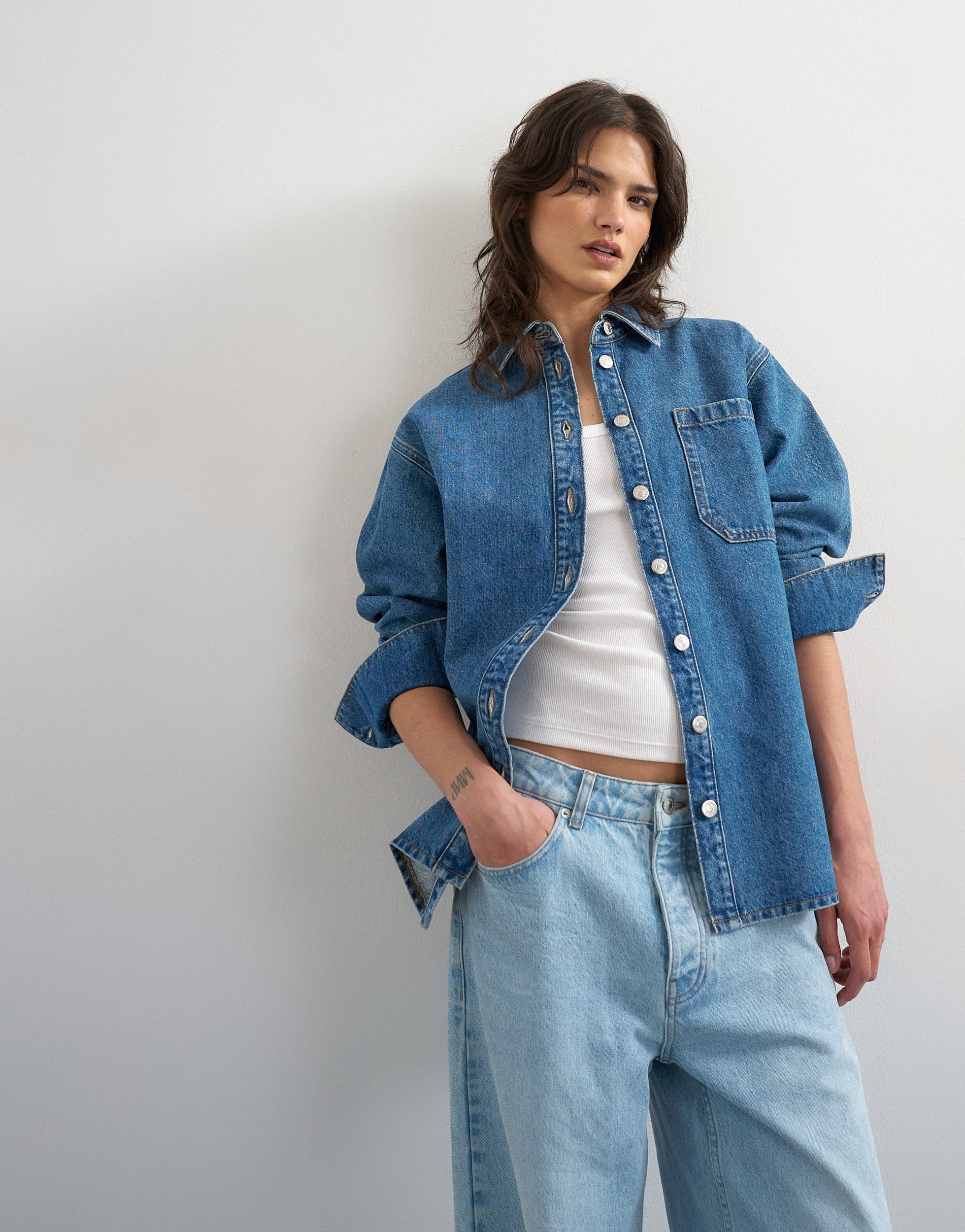 TSESTHER Denim overhemd