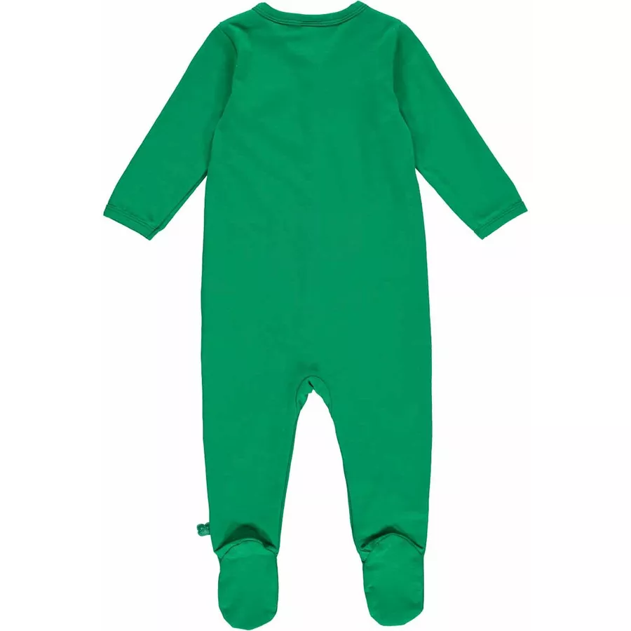 Fred's World Strampler mit Füßen Earthgreen